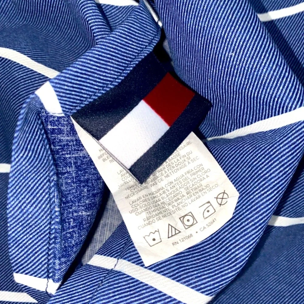 Tommy Hilfiger Navy‎ and White Striped Top
